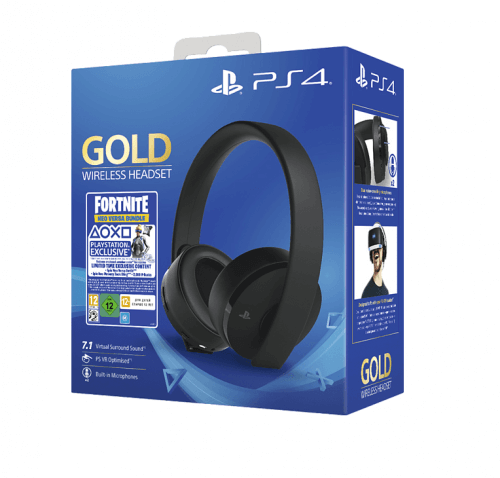 PS4 Gold Wireless headset 7.1  (Új)