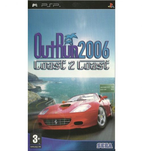 -PSP- OutRun 2006: Coast 2 Coast  (Használt)