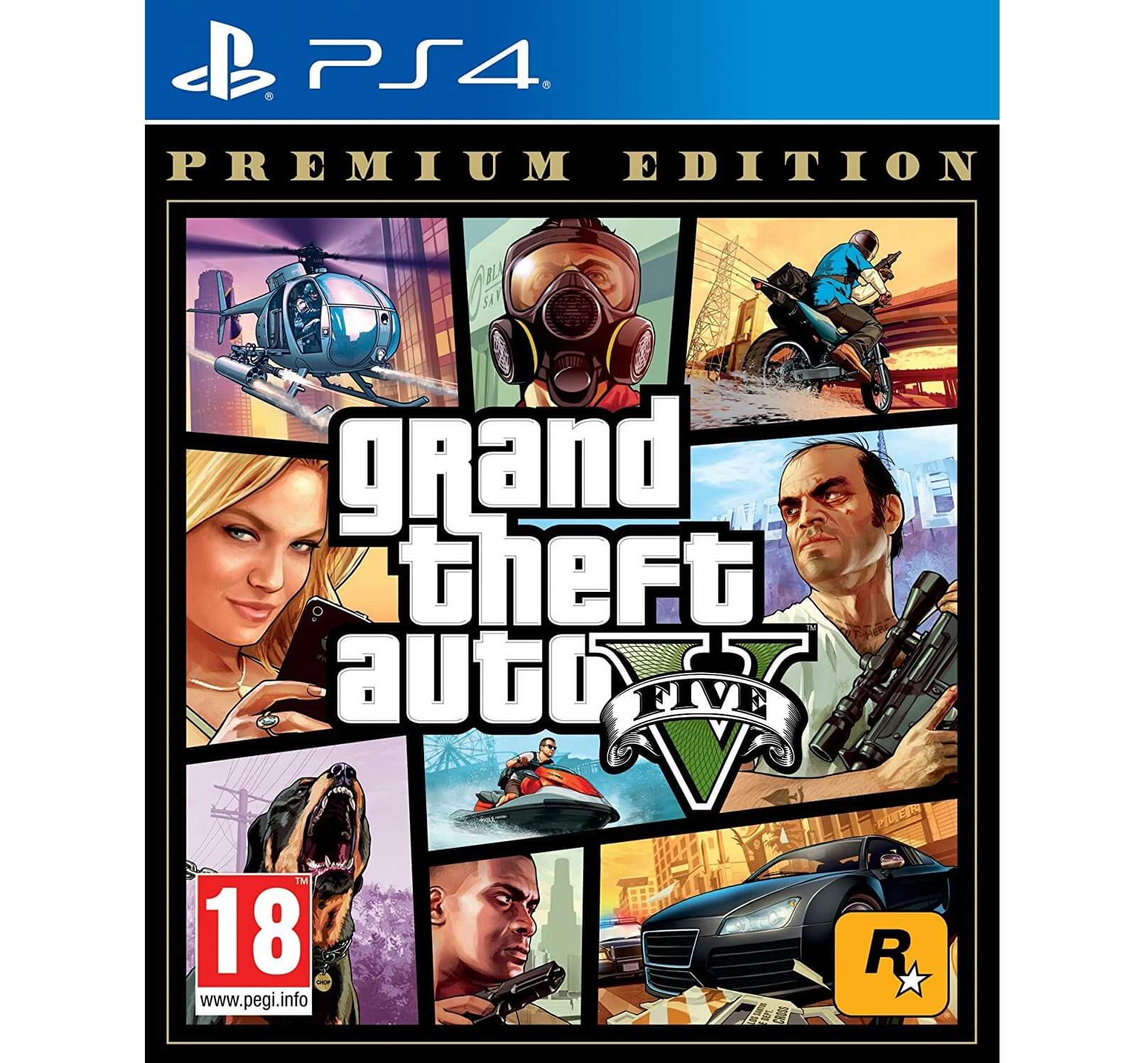 Grand Theft Auto V: Premium Edition (Új) (PS4)