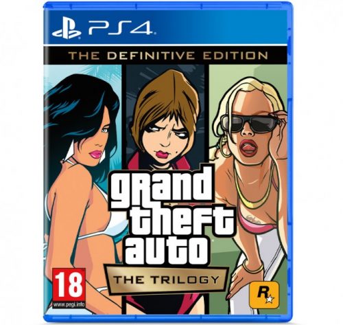 Grand Theft Auto: The Trilogy - The Definitive Edition (Ps4) (használt)
