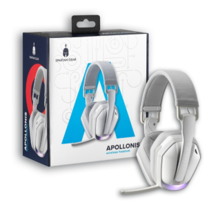 Spartan Gear - Apollonis vezeték nélküli headset - Fehér (MULTI) (új)