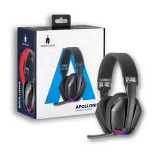 Spartan Gear - Apollonis vezeték nélküli headset - FEKETE (MUTI) (új)